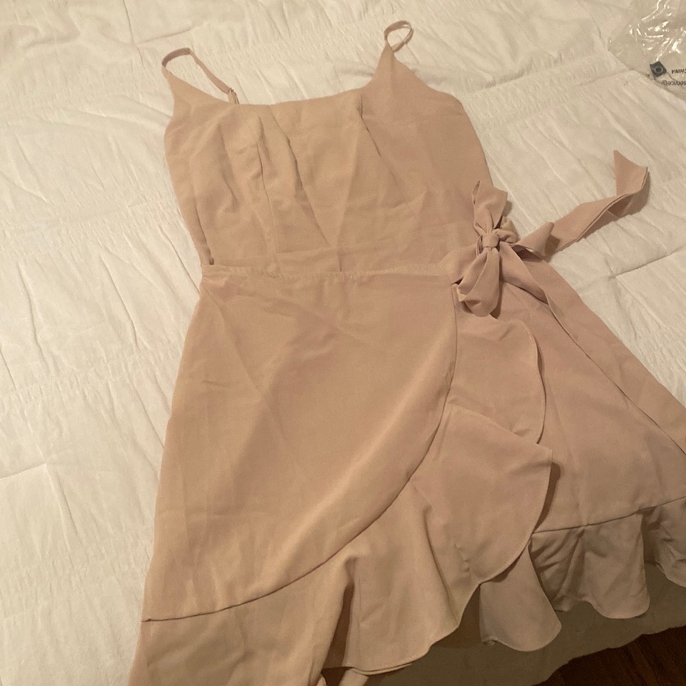 Tan Dress